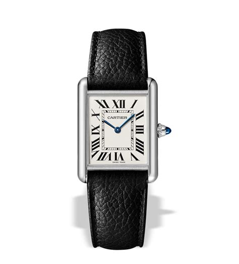 montre cartier tank americaine femme|Cartier Tank solo.